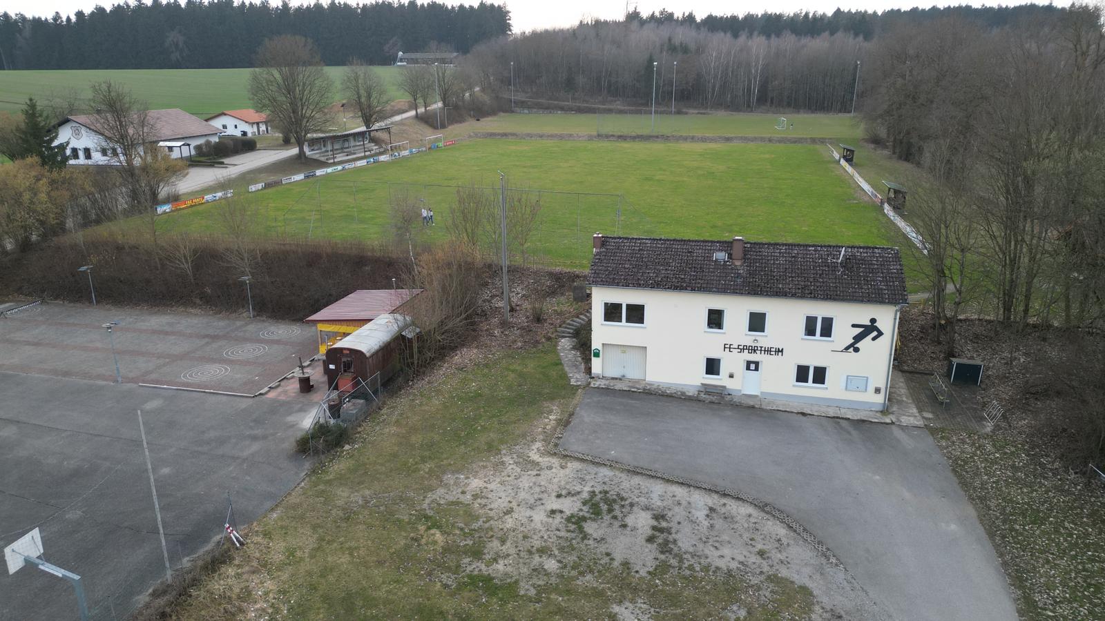 Sportgelände Egglkofen von oben